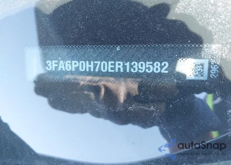 2014 Ford Fusion Se из США, поврежденный, VIN 3FA6P0H70ER139582